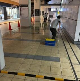 防滑施工事例