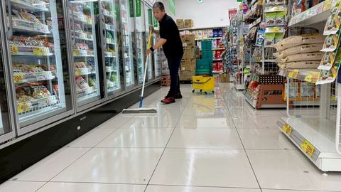 防滑施工事例