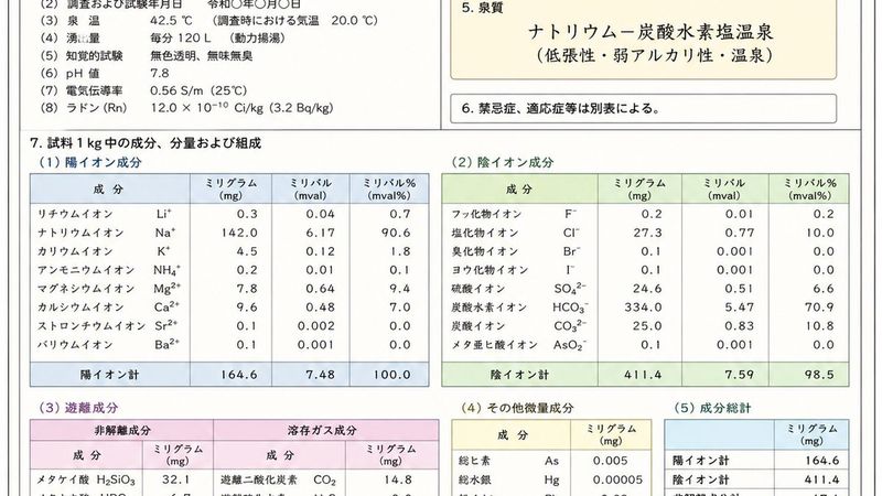 温泉成分と防滑施工の難易度